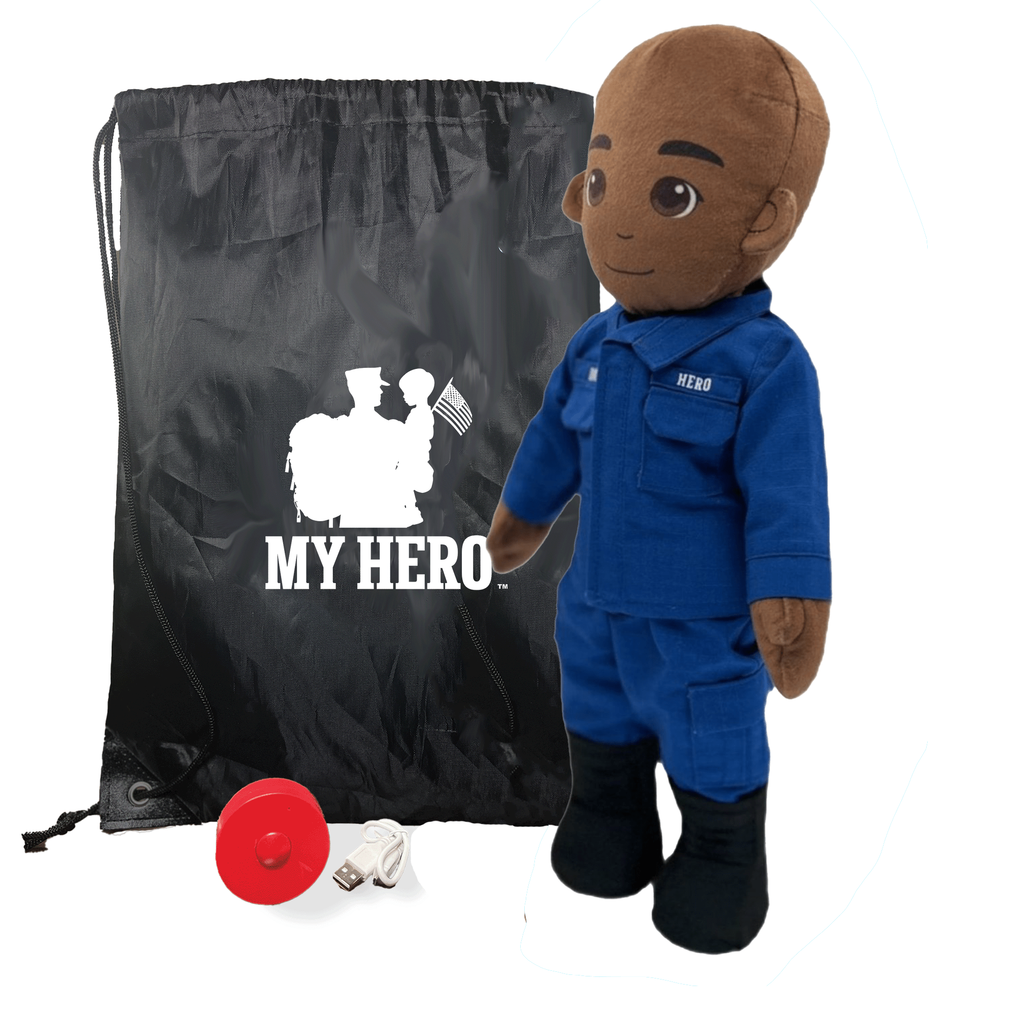 My Hero™ Coast Guard Doll | Custom Recordable Plush