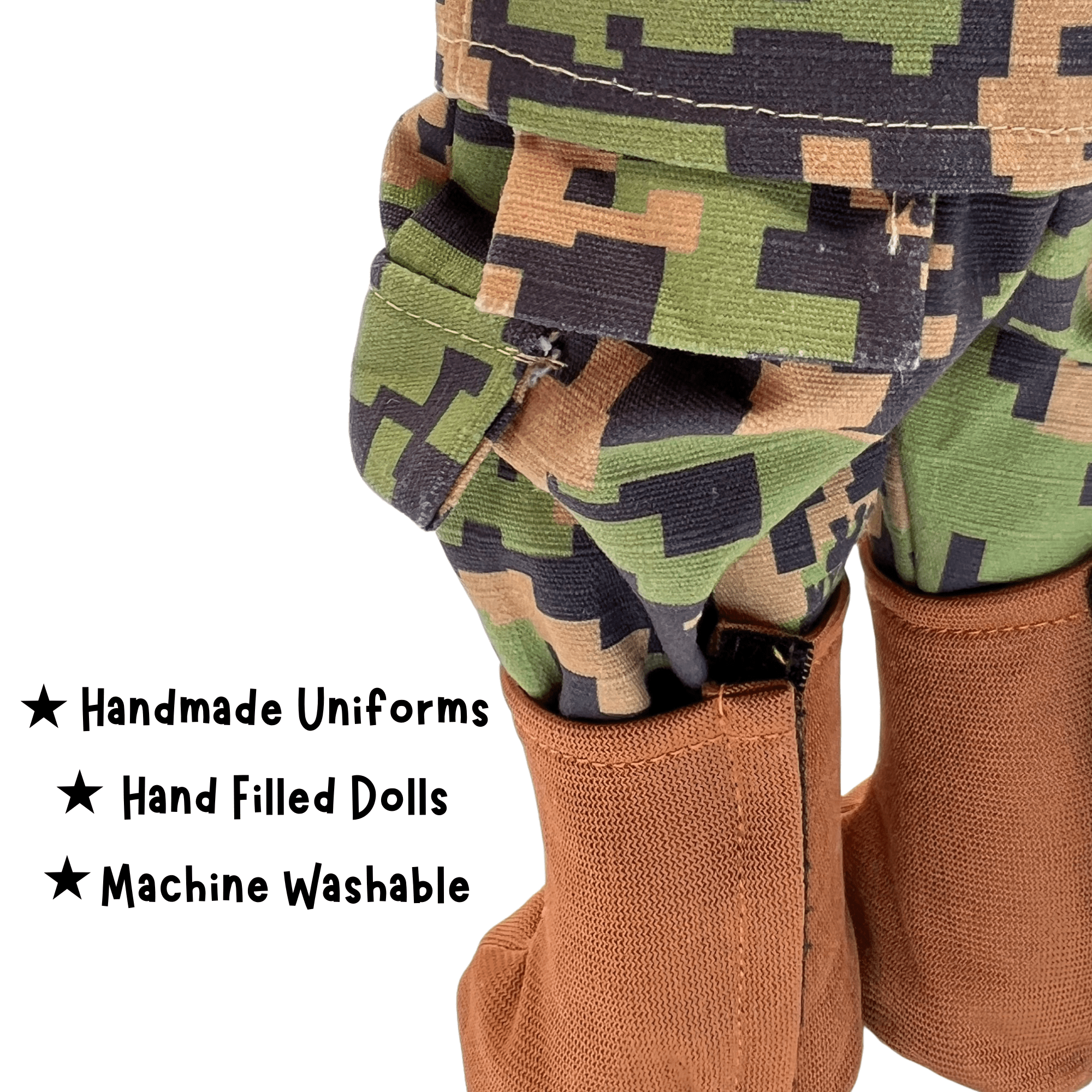 My Hero™ Daddy Doll Marine | Custom Recordable Plush