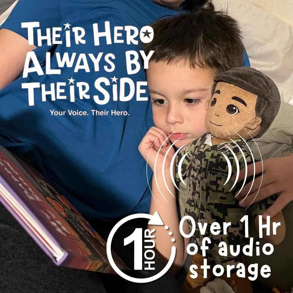 My Hero™ Police Officer Doll | Custom Recordable Plush