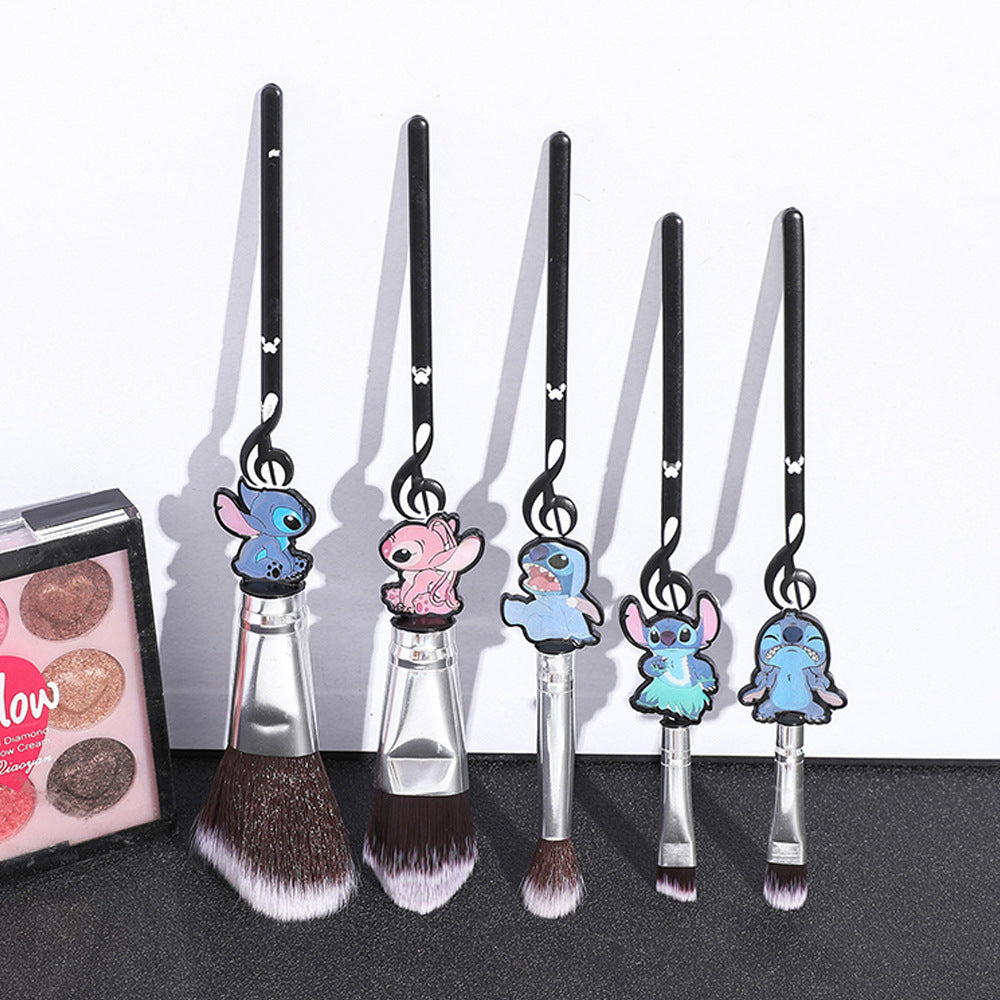 Cute Stitch Makeup Brush Stitch Doll Shaped Gifts Stitch Makeup Brush