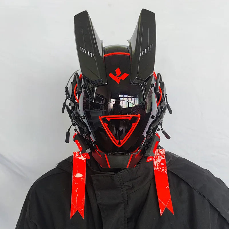 Cyberpunk helmet style 1