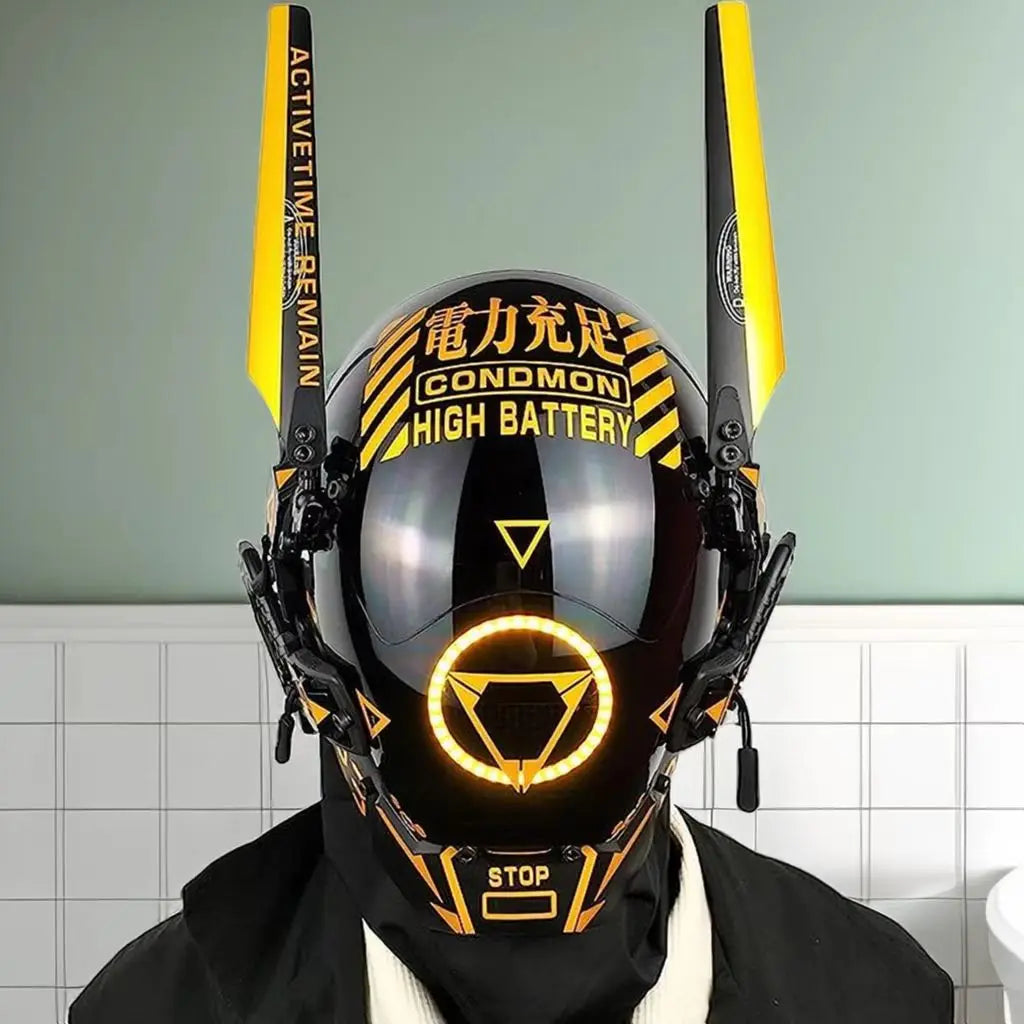 Cyberpunk helmet style 1