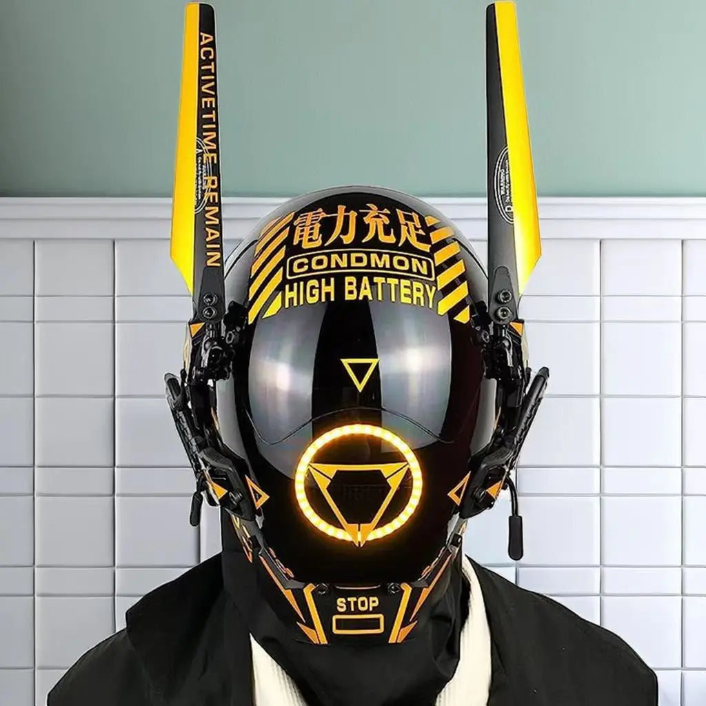 Cyberpunk helmet style 1