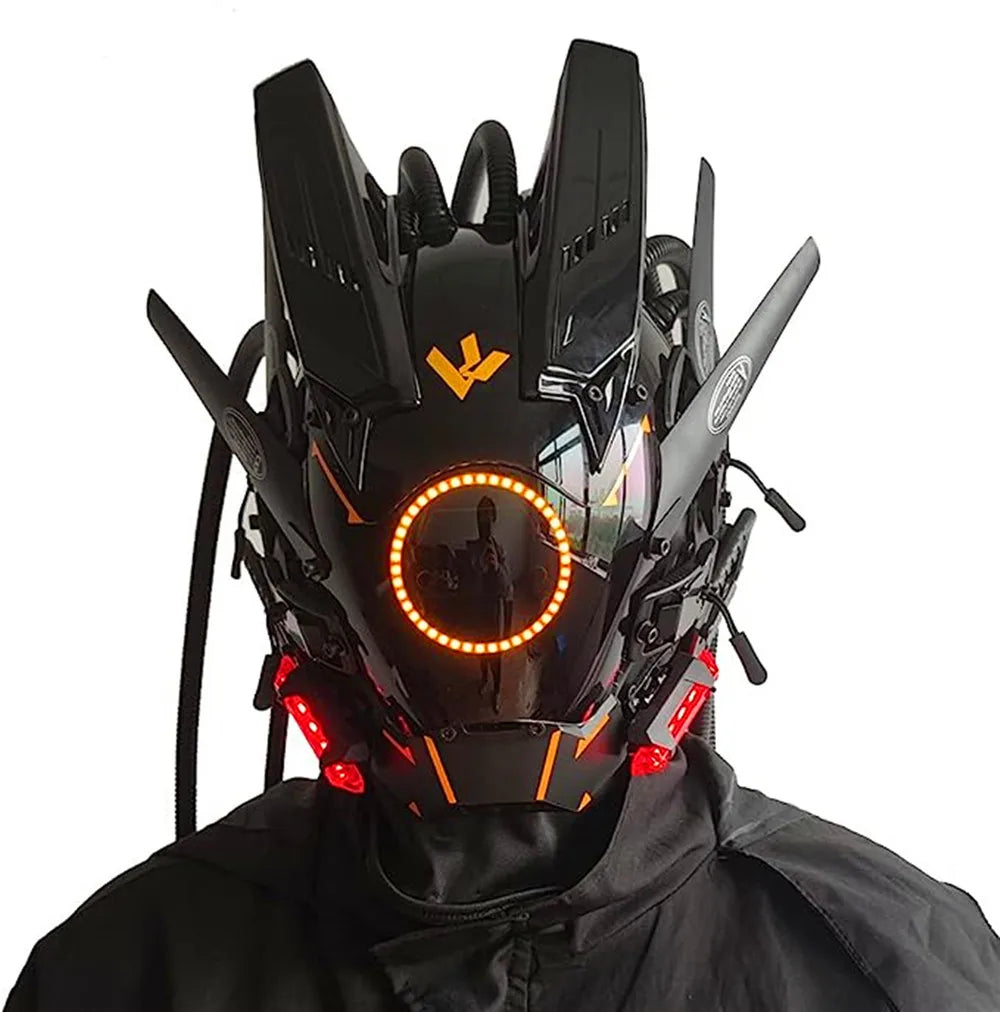 Cyberpunk helmet style 1