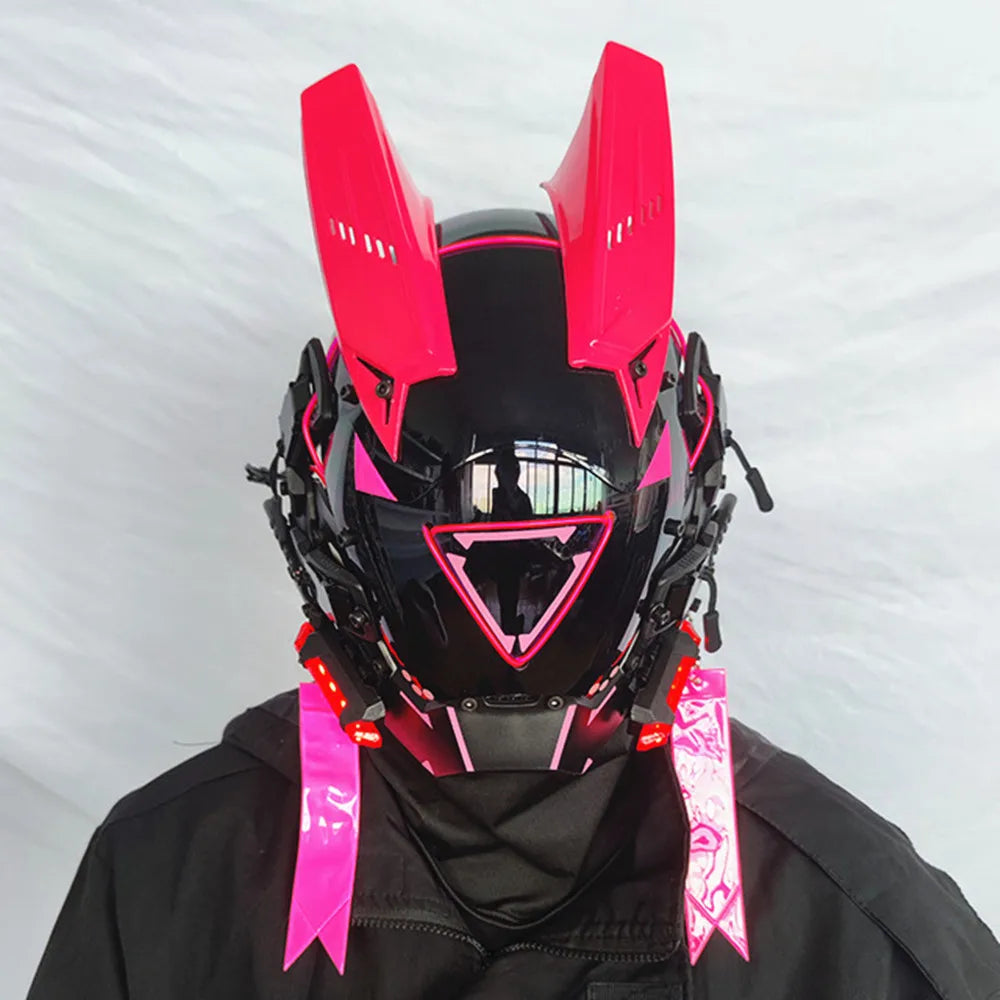 Cyberpunk helmet style 1