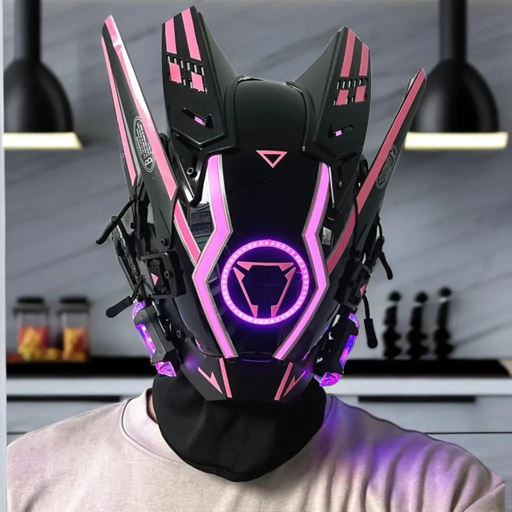 Cyberpunk helmet style 1