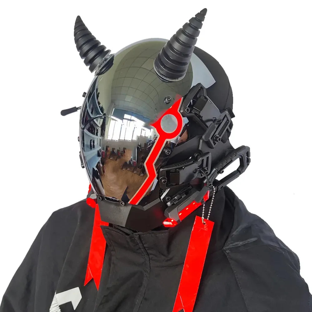 Cyberpunk helmet style 1