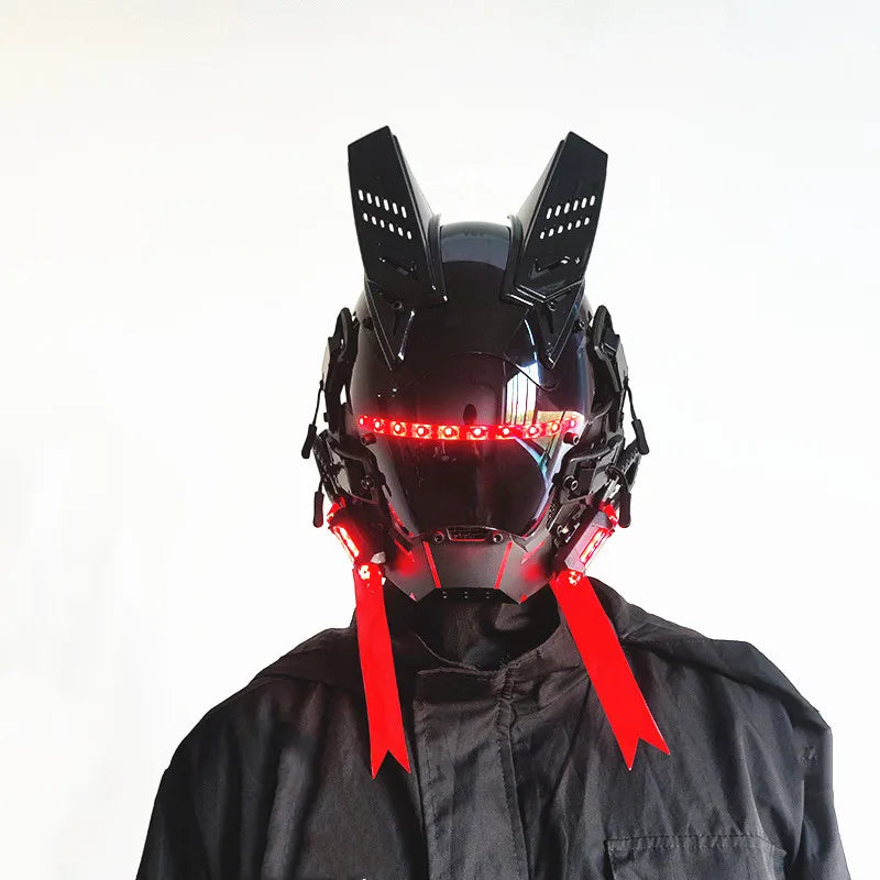 Cyberpunk helmet style 1