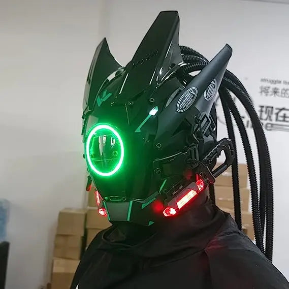 Cyberpunk helmet style 1