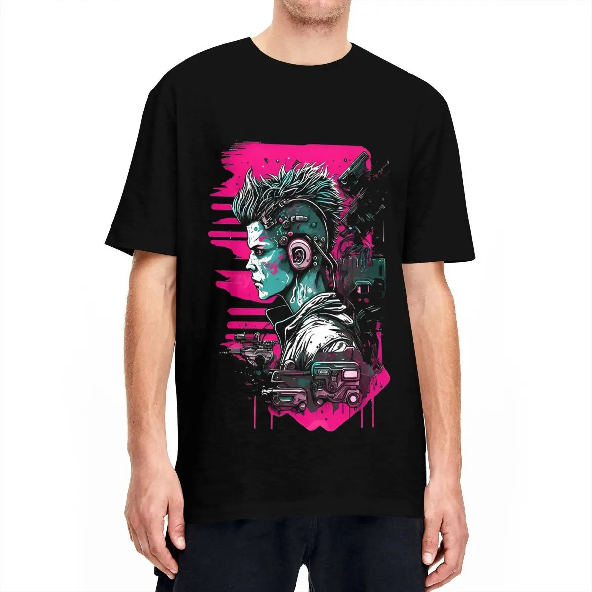 CyberPunk profile t-shirt