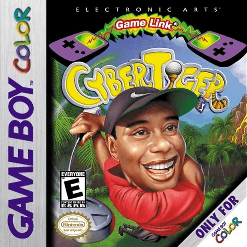 CyberTiger (Gameboy Color) - Game Manual Only