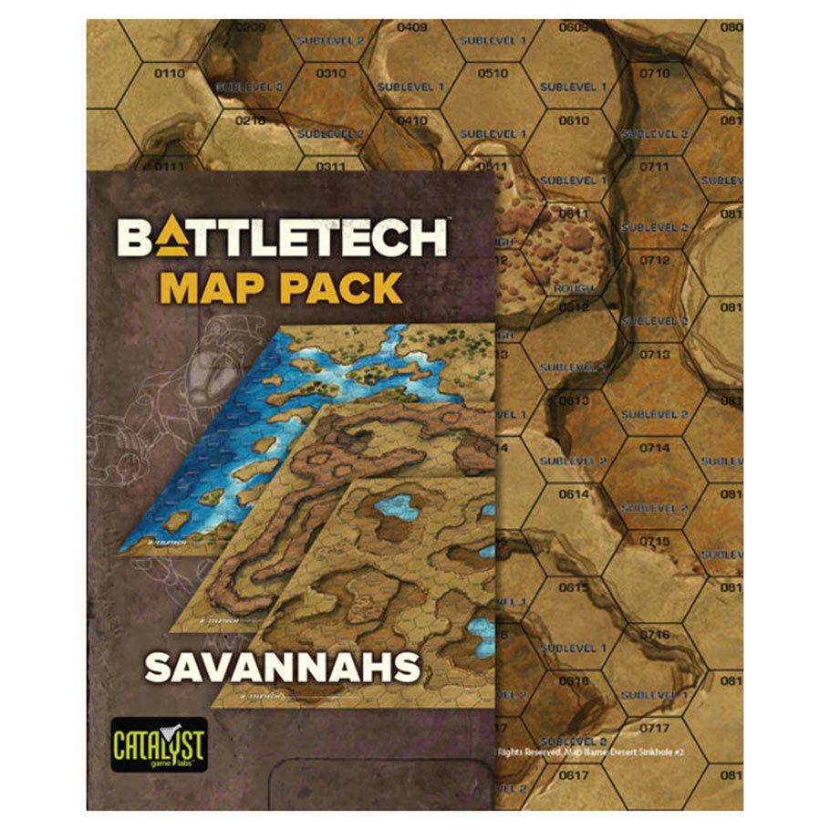 Battletech Map Pack: Savannah - 