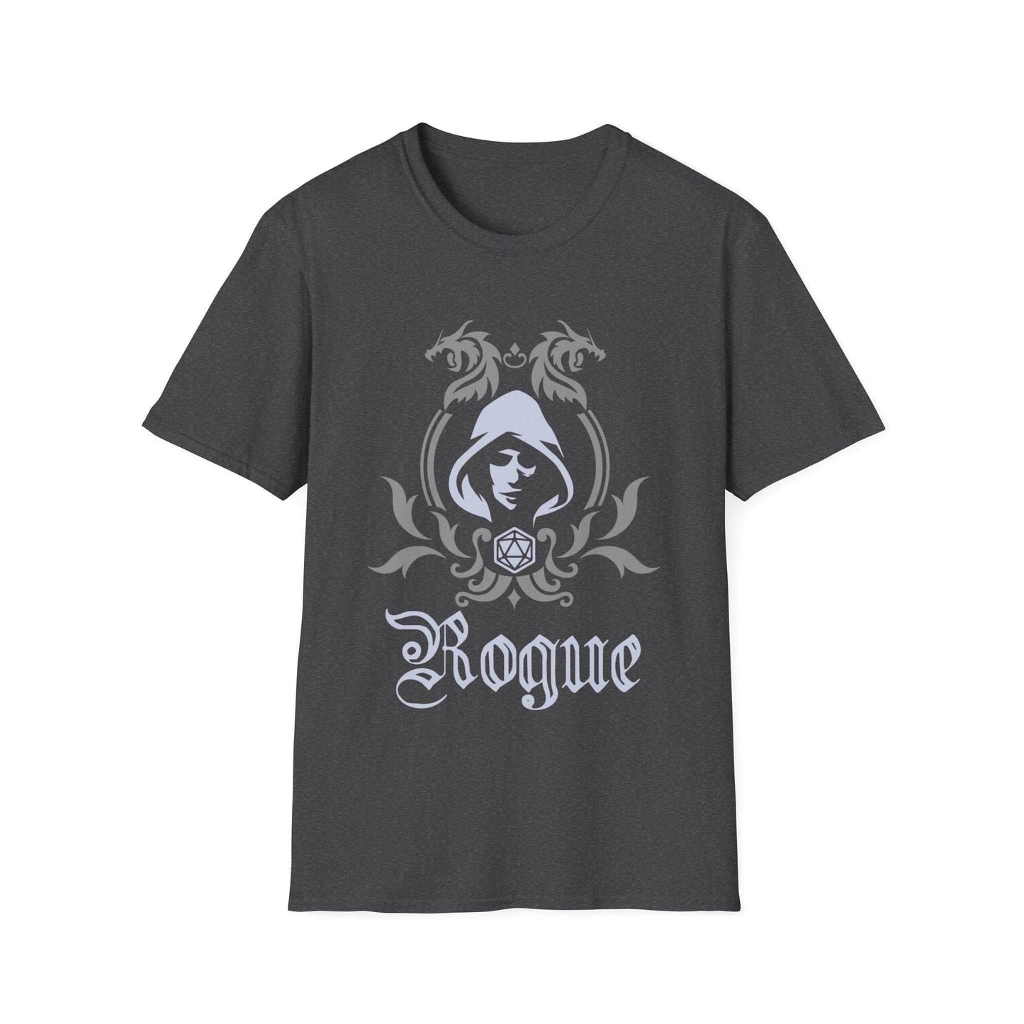 D&D Rogue Class Emblem T-Shirt - Dark Heather / S