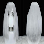 100cm Cosplay Straight Wig – Long Dyeable Party Wig | 18 Colors