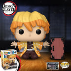 Funko Pop Demons Slayer   Zenitsu With Box Ee Exclusive