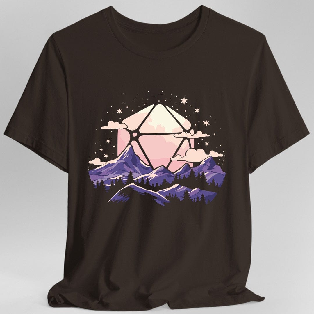 D20 Sun Landscape Purple Pink