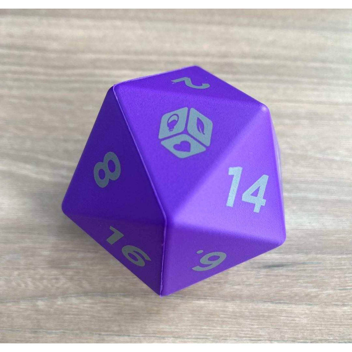 D20 Stress Ball - Purple