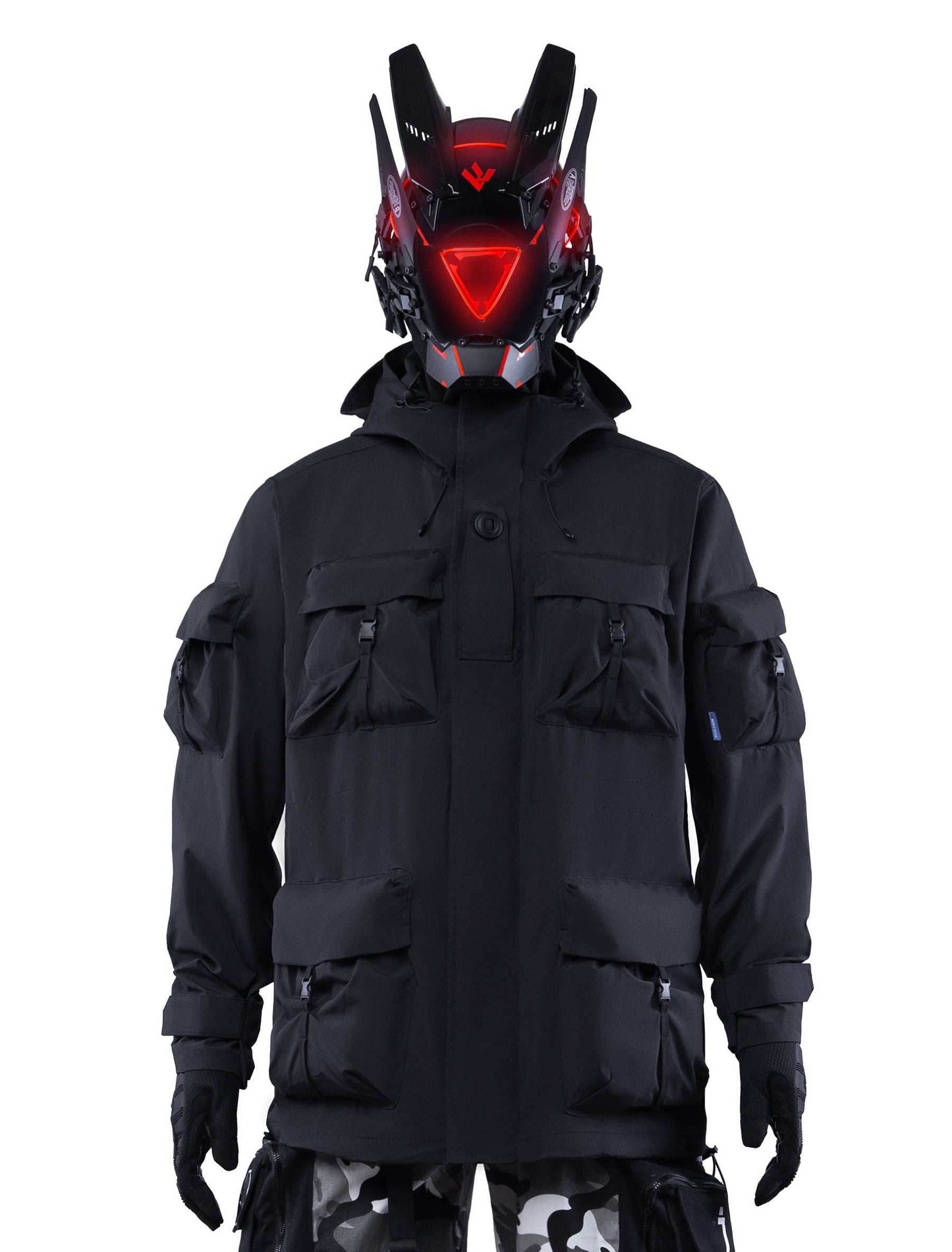 APEJ8 Black Tactical Wilderness Jacket - Black / S