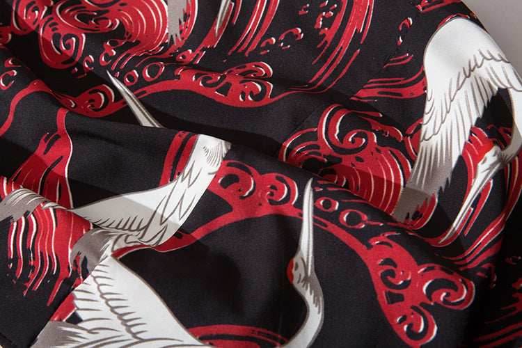 YC142 Red River Cranes Lightweight Pants - Black / S