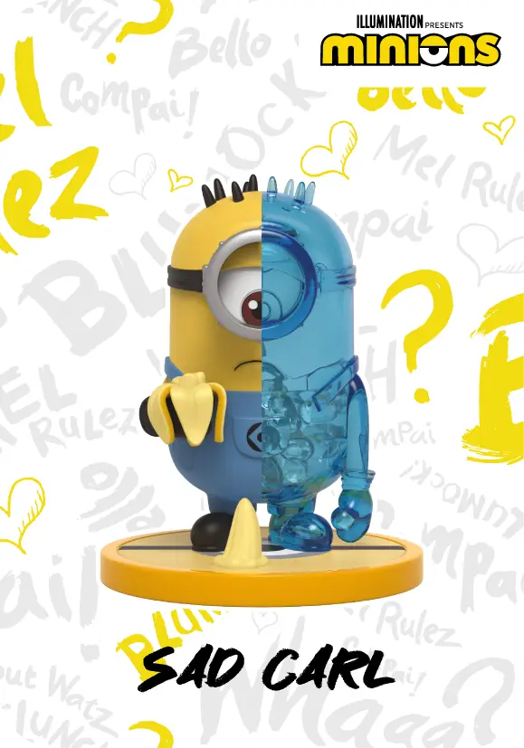 Kandy Minions Emonions Series Blind Box - Mighty Jaxx Designer Toy Collectible