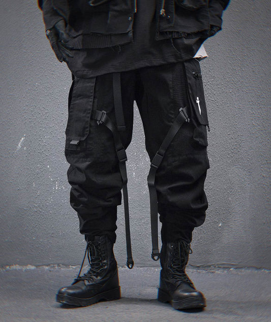 HiP46 Black NX Cargo Pants - M
