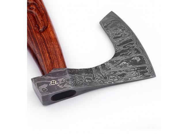 Damascus Handmade Hunt For Life™ Supreme Quality Bearded Axe