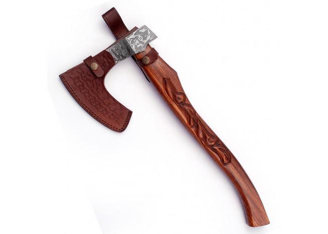 Damascus Handmade Hunt For Life™ Supreme Quality Bearded Axe