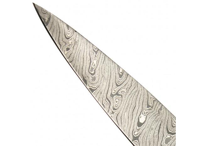 Damascus Marble Sand Stone Fire Forged Hunting Knife