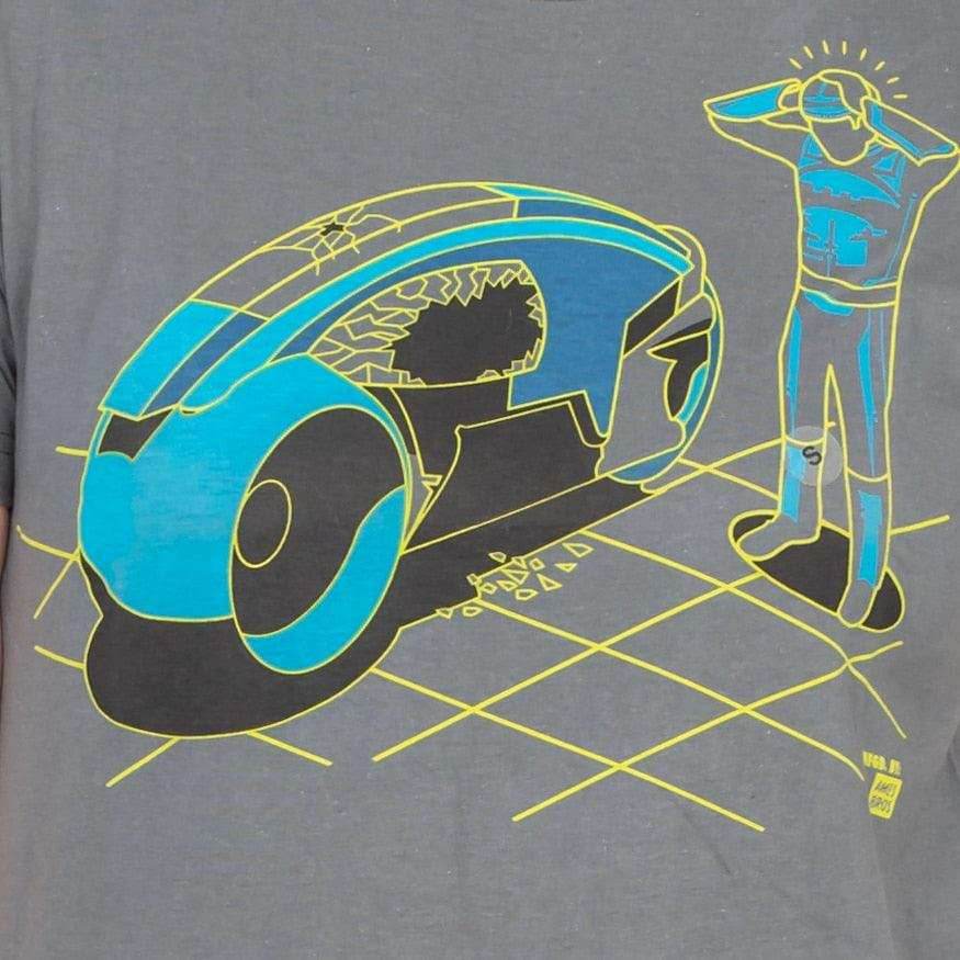 Damn 2.0 Vintage Graphic Tron T-shirt - S