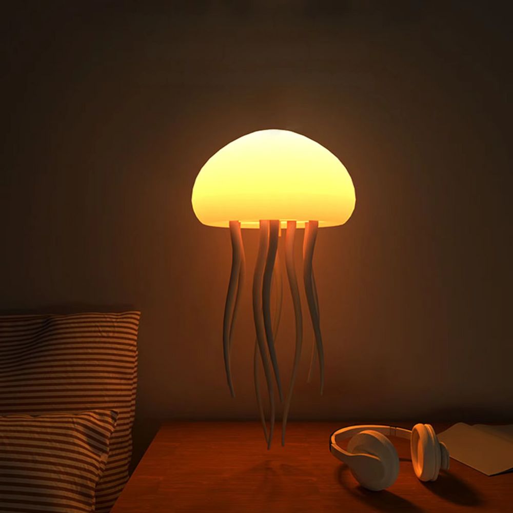 Dancing Jellyfish Night Light Vibrant RGB Gradient with Voice Control and Type-C Charging