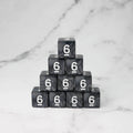 Dark Emulsion 10d6 - DnD Dice Set | Acrylic RPG Gaming Dice - 