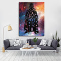 Darth Vader Abstract Canvas Wall Art