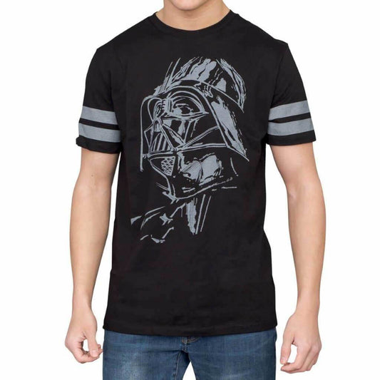 Darth Vader Striped Sleeves T-Shirt - 3X