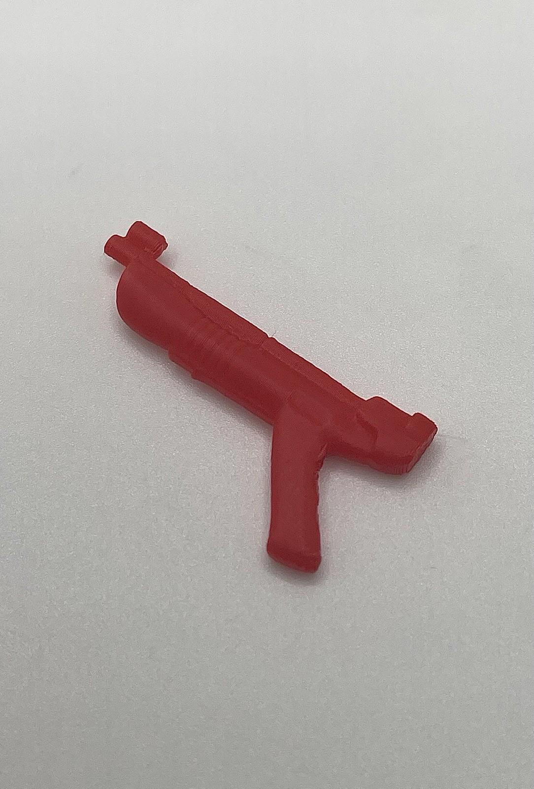 Vintage Mattel Food Fighters 1988 Burgerdier General Gun weapon REPRO part