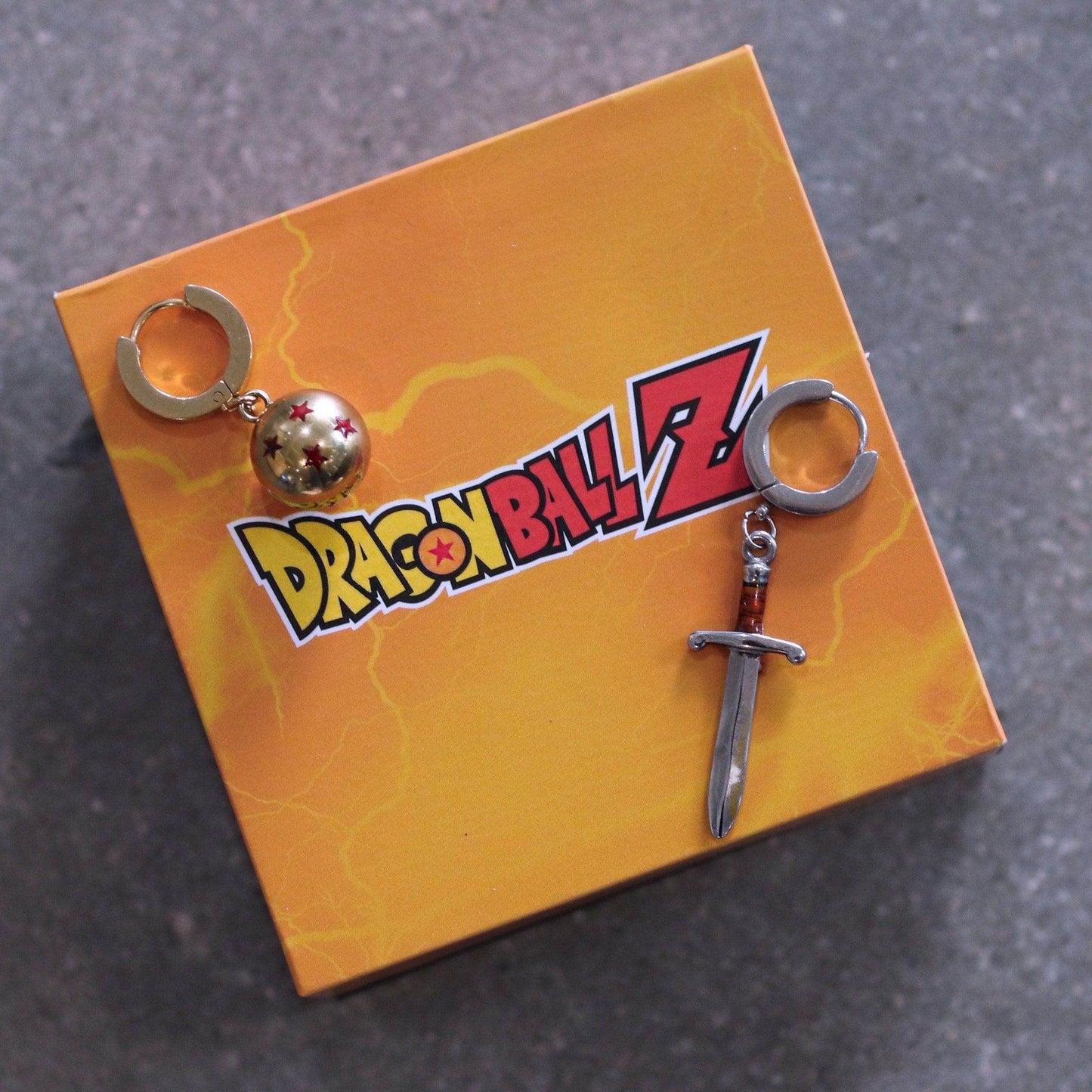Dragon Ball Z™ Z Sword Earring - Chrome / Single