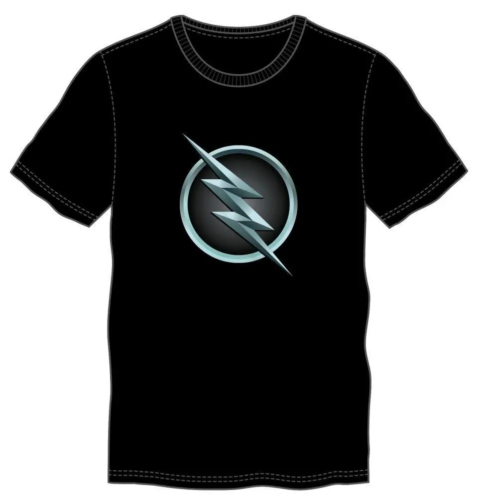 DC Comics Reverse Flash Logo Men's Black T-Shirt