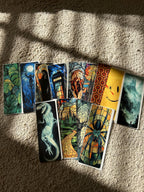 Moon Wolf Bookmark - Mystical Wolf and Moon Design, Perfect for Book Lovers, Readers, and Fantasy Fans, Unique Gift for Bookworms
