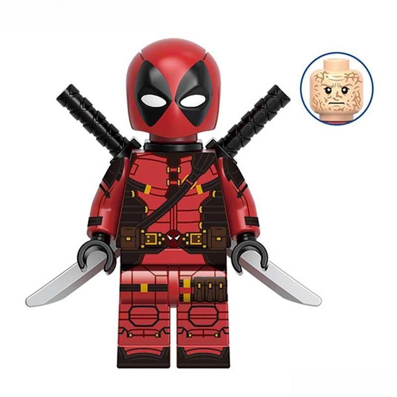 Deadpool Wade Wilson marvel Lego Minifigures Custom Toys 4