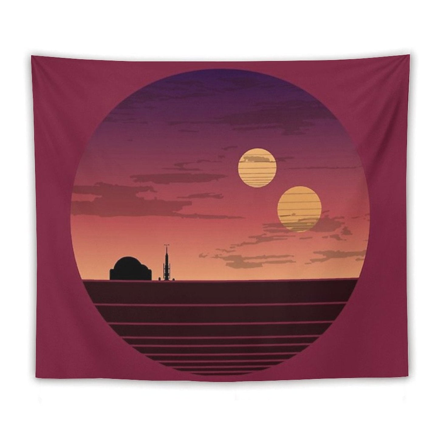 The Binary Sunset Tapestry