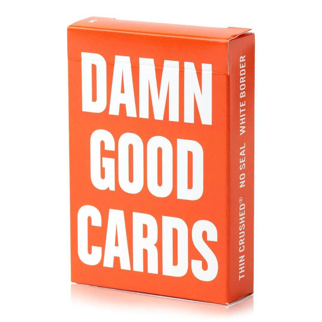 DAMN GOOD CARDS Playing Cards by Dan & Dave - No. 5 Red