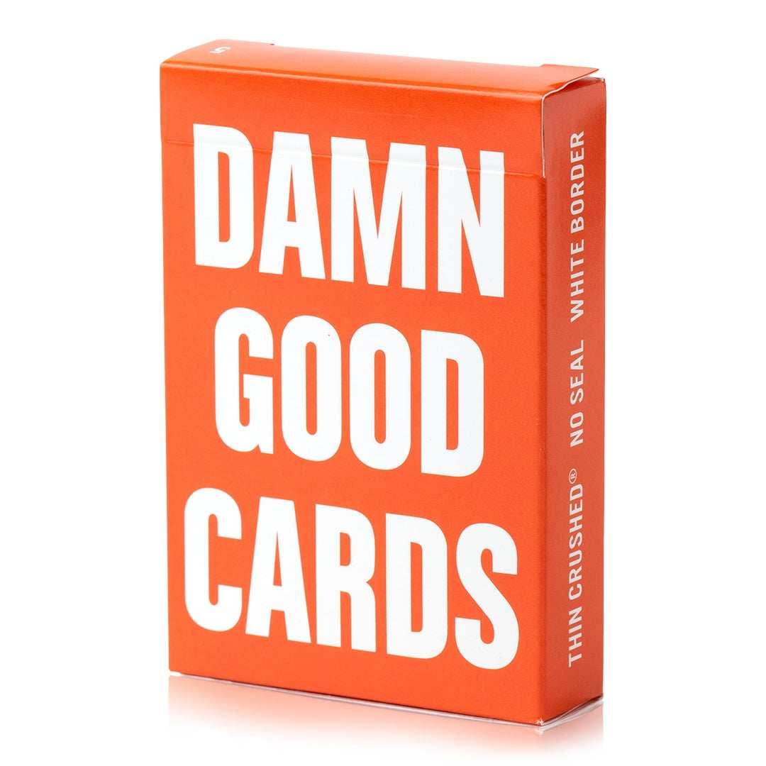 DAMN GOOD CARDS Playing Cards by Dan & Dave - No. 5 Red