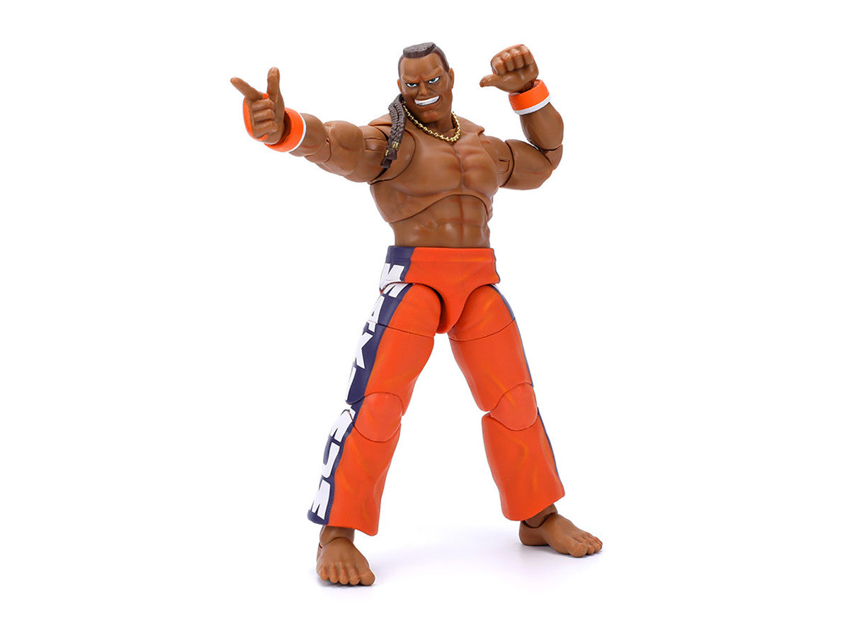 Dee Jay 6" Moveable Figure with Accessories and Alternate Head and Hands "Ultra Street Fighter II: The Final Challengers" (2017) Video Game Model by Jada