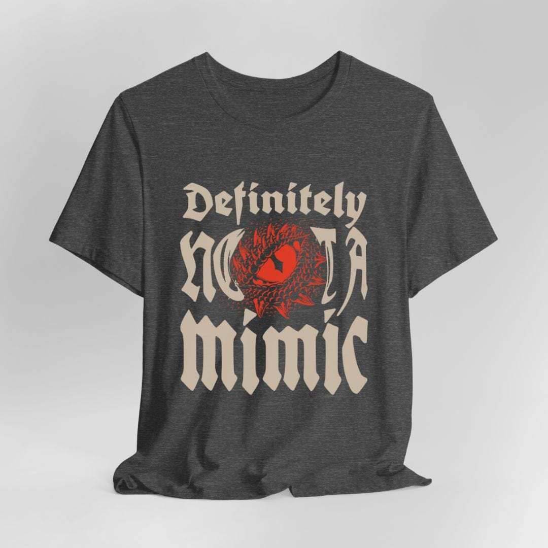 Definitely Not A Mimic Shirt - Dark Heather / S