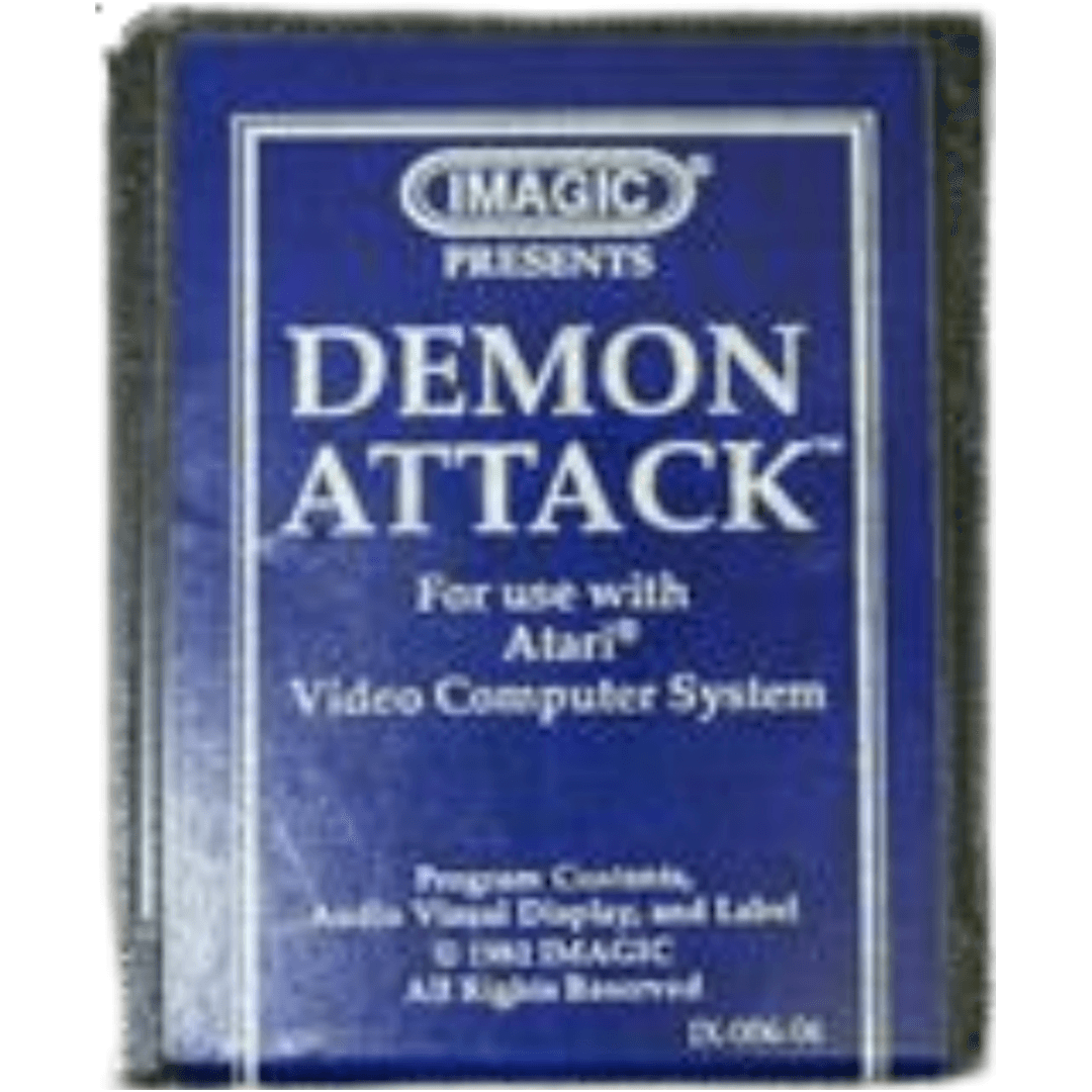Demon Attack - Atari 2600 - Blue Label Game Only