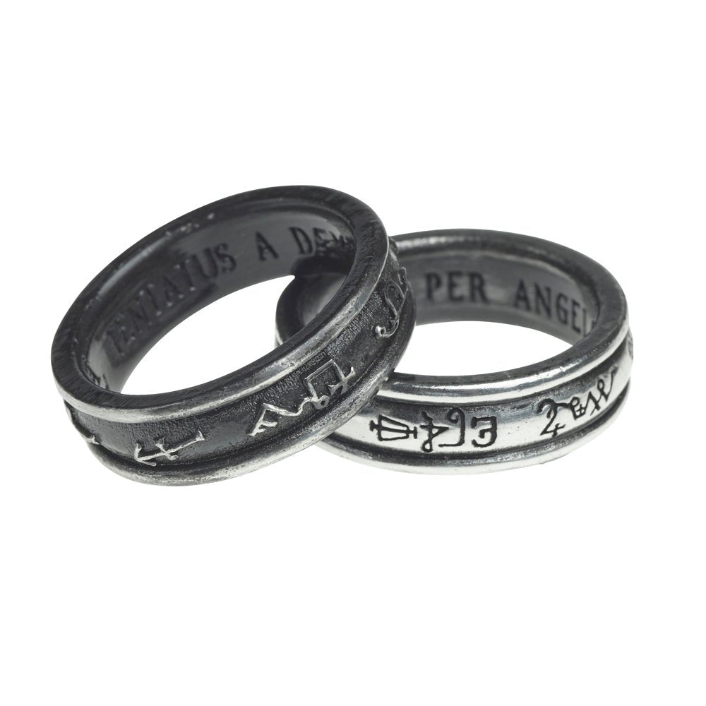 Demon Black & Angel White Ring