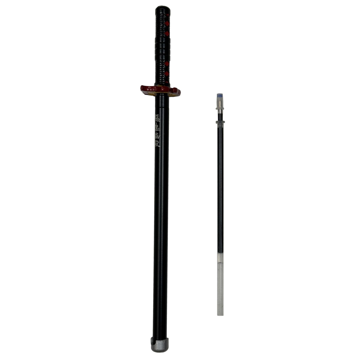 Demon Slayer Sword Pen Kamado Tanjiro's Flame Sword Replica, Rollerball Writing Experience