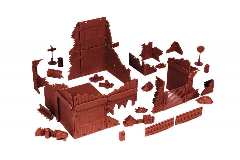Terrain Crate: Destroyed Building - 