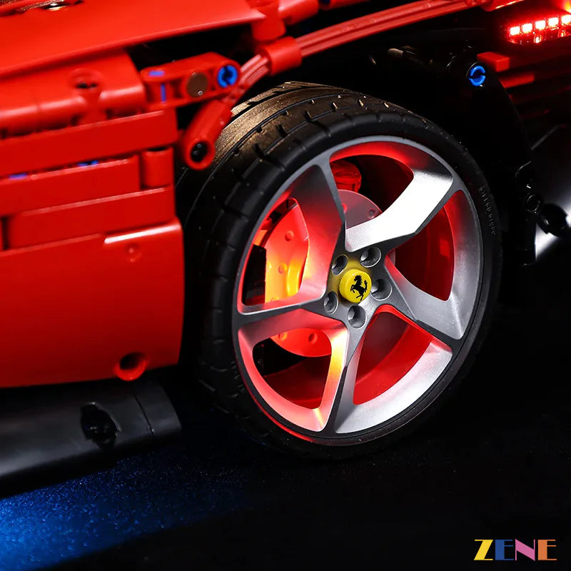 Light Kit for LEGO Ferrari Daytona SP3 #42143