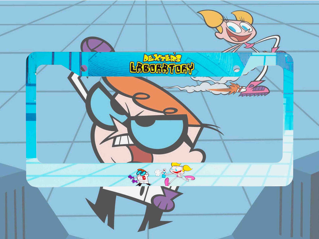 Dexter's Laboratory License Plate Frame