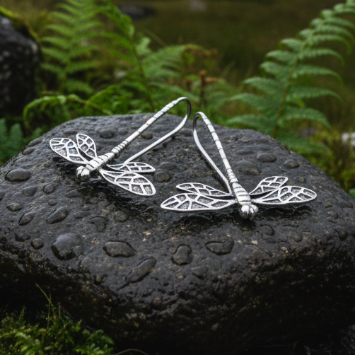Elegant Dragonfly Earrings